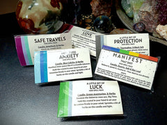 Mini Candle Intention Spell Packs