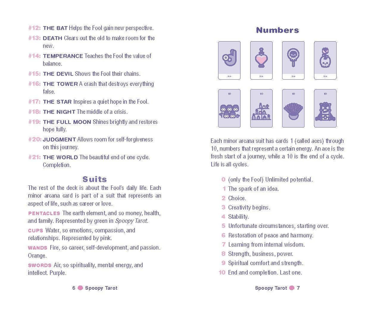 Spoopy Tarot Deck by Amí Naeily