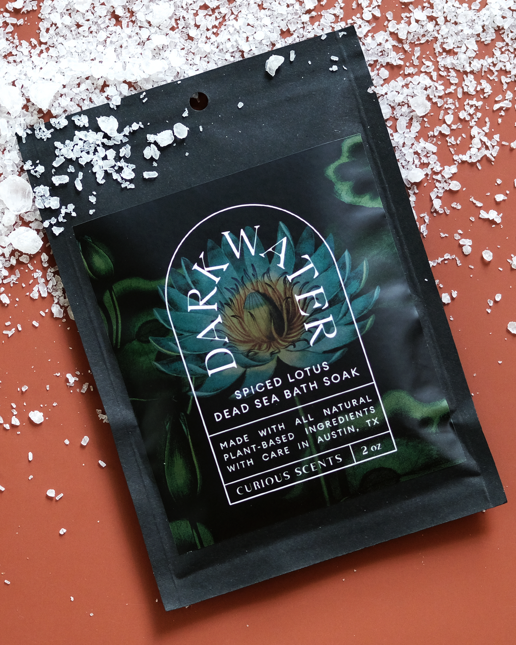 Dark Water Spiced Lotus Bath Salt Soak