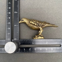 Brass Crow Decoration