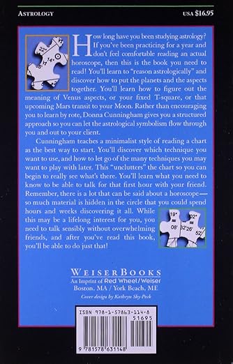 How to Read Your Astrological Chart by Donna Cunningham