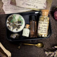 Green Witch Travel Altar: Portable Ritual Kit for Earth Blessings