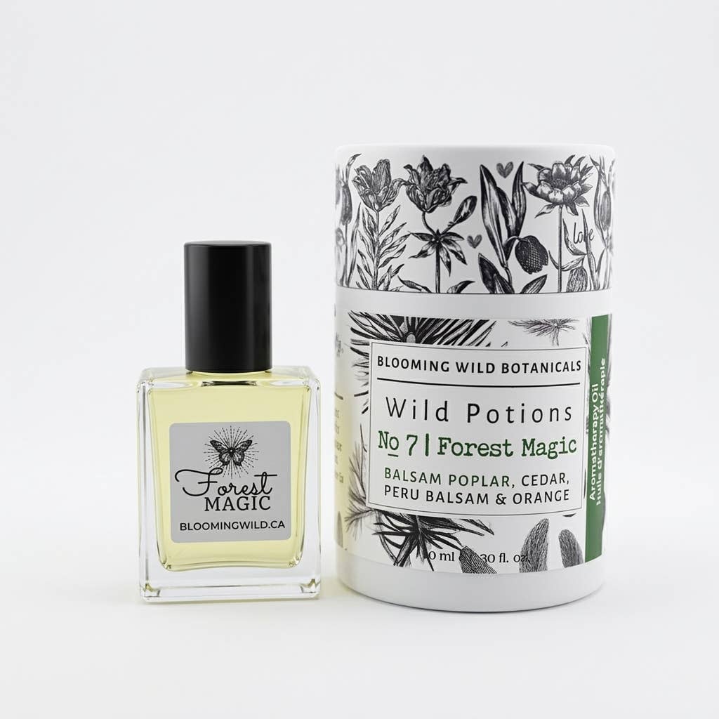 Forest Magic Aromatherapy Perfume Oil with Balsam Poplar & Cedar
