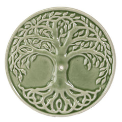 Tree of Life Ceramic Incense Burner