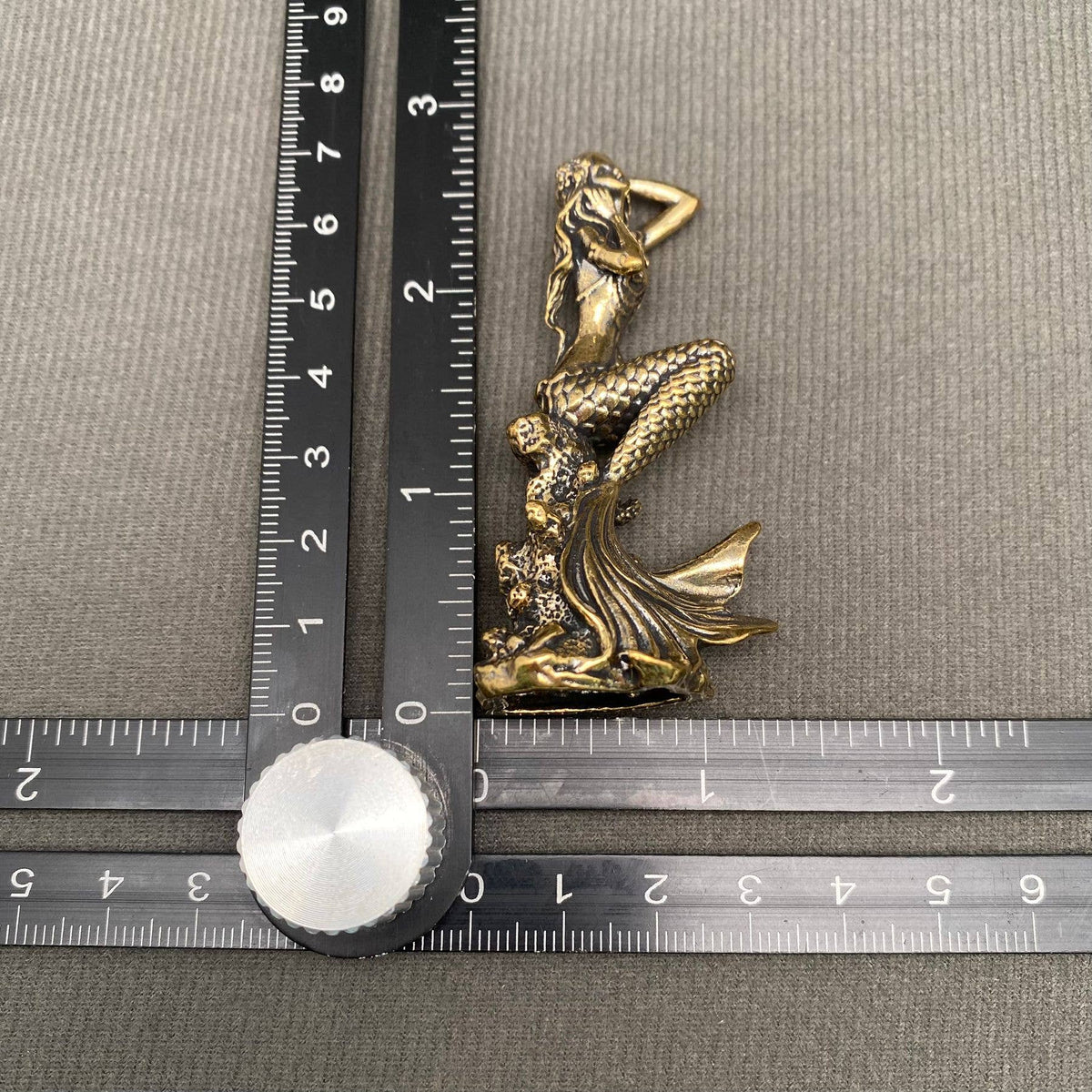 Brass Mermaid Decoration