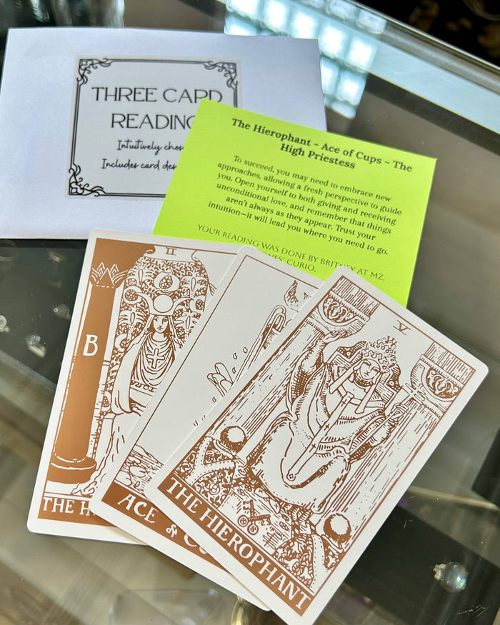 Three Card Tarot Reading