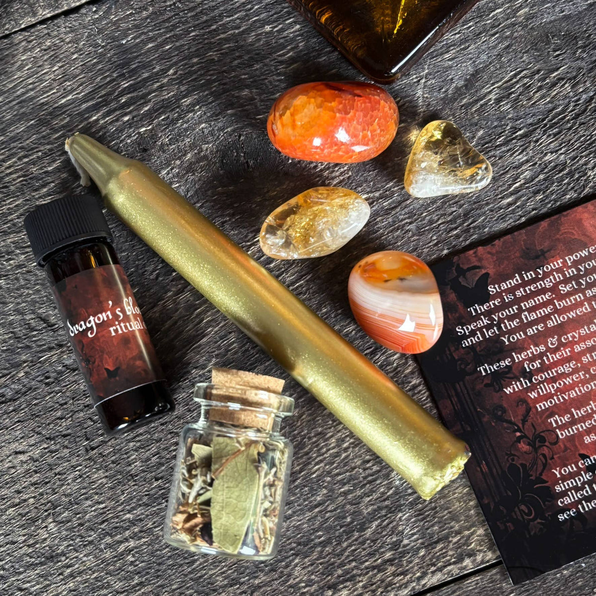 Empowered Spell Kit for Strength & Courage