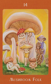 Mushroom Folk Oracle By Sharon McLeod