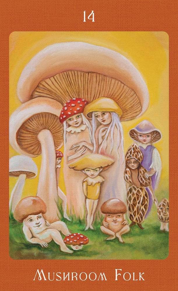 Mushroom Folk Oracle By Sharon McLeod