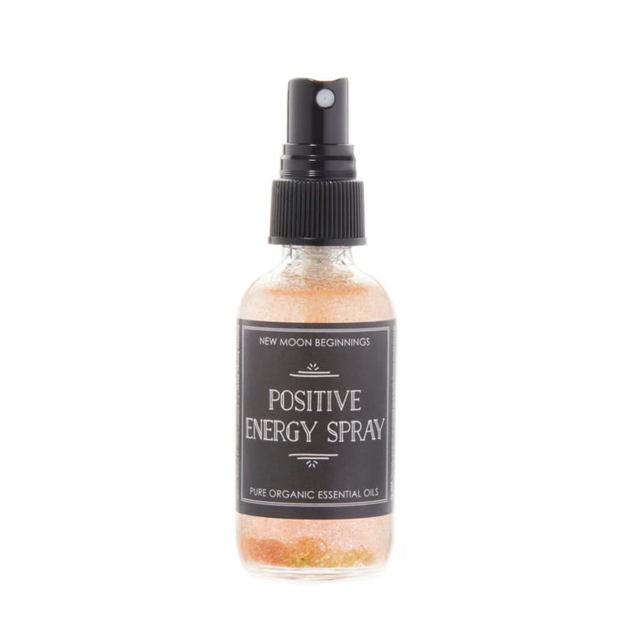 Positive Energy Crystal Spray with Rose Gold Mica