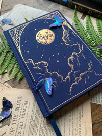 Astronomer Linen Bound Sketchbook with Foil Stamping