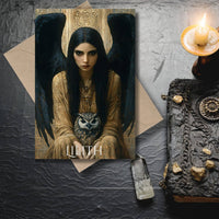 Dark Goddess Greeting Cards