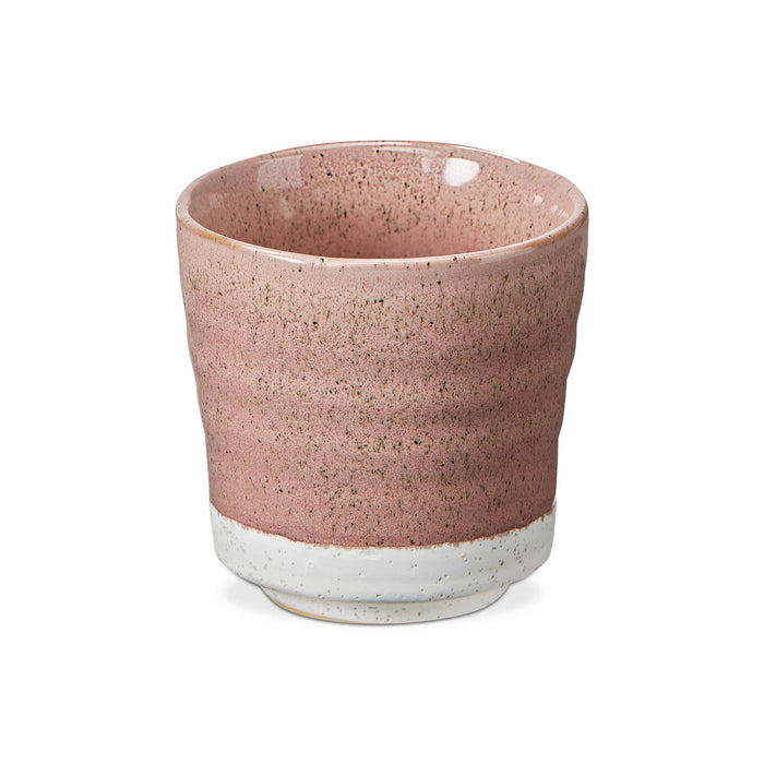 Blush Stoneware Planter Garden Pot for Houseplants