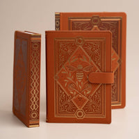 Keeper of the Bees in Rust Dot Grid Pocket Journal