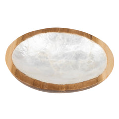 Mother Of Pearl Oval Trinket Dish