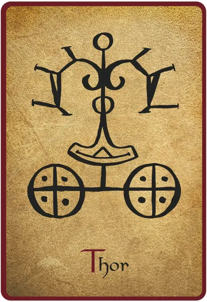 Norse Magic Cards by Jennie Appel, Dirk Grosser, & Kai Uwe Faust
