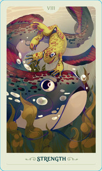 Fortunate Frogs Tarot Deck & Guidebook by Devon Short