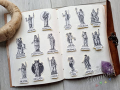 Greek Gods & Goddesses Sticker Bundle