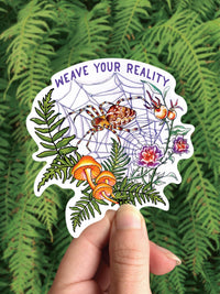 Weave Your Reality Vinyl Sticker
