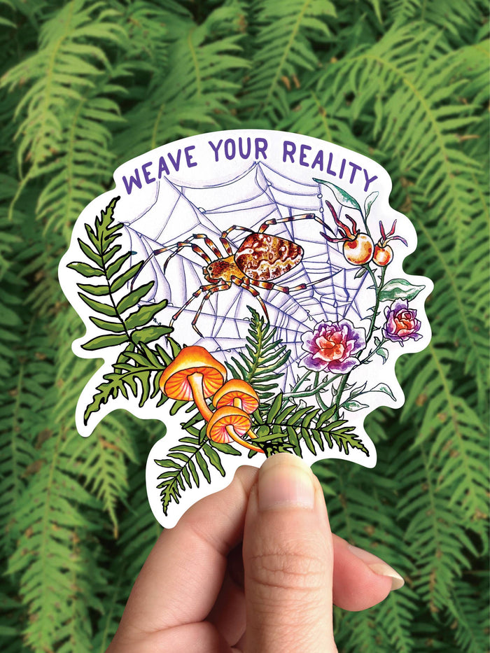 Weave Your Reality Vinyl Sticker