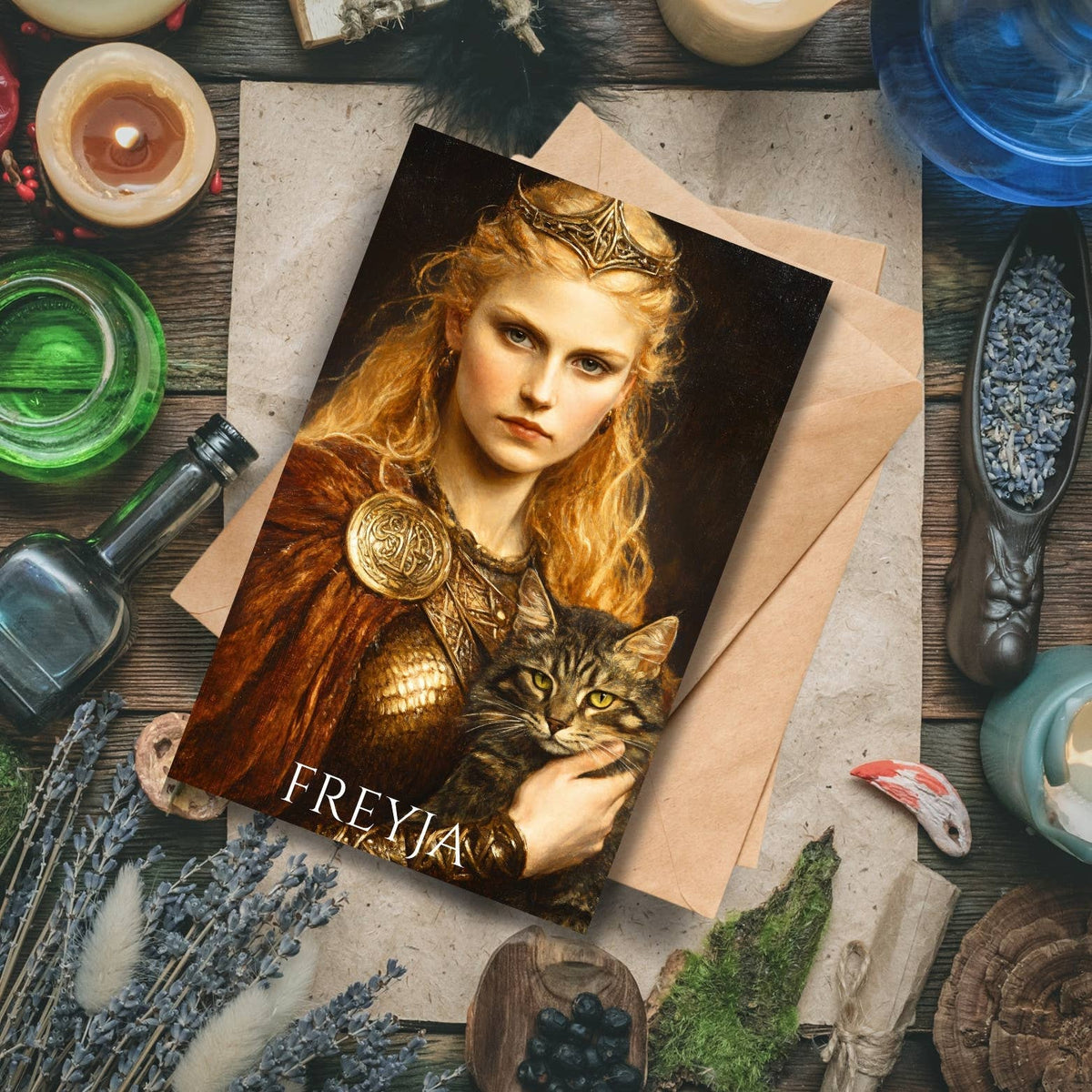 Warrior Goddess Greeting Cards