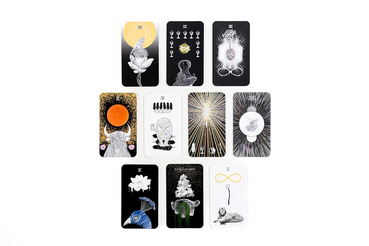 Sacred Web Tarot Deck & Guidebook by Jannie Bui Brown & James W. Brown IV