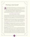 Weiser Tarot Journal & Stickers by Theresa Reed