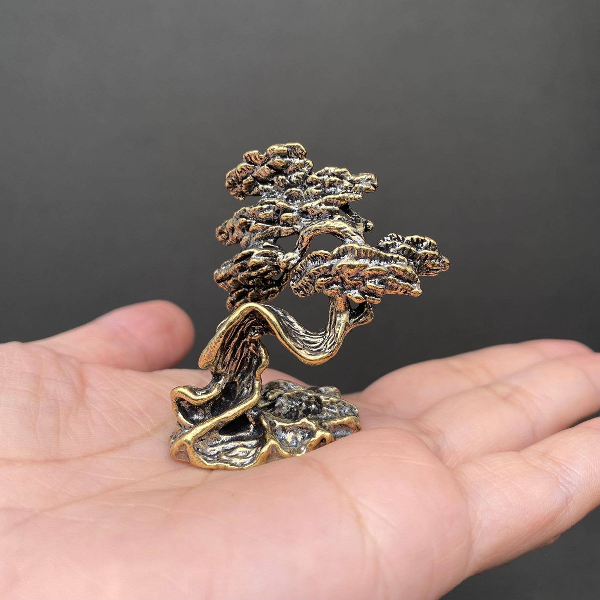 Brass Bonsai Tree Decoration