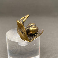 Brass Curious Snail Decoration
