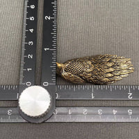 Brass Peahen Decoration