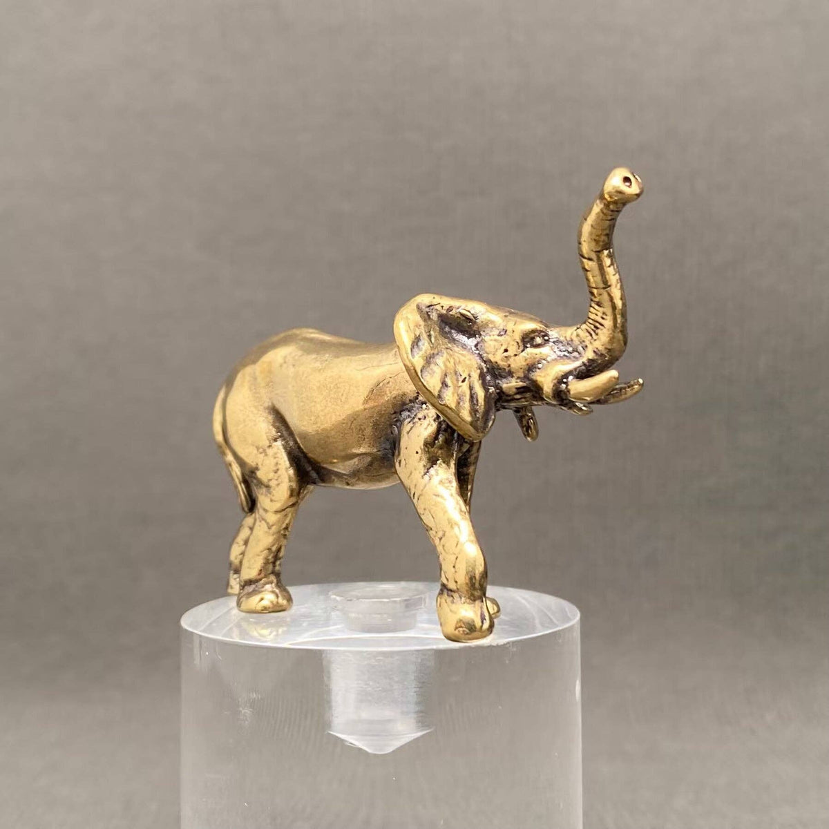 Brass Elephant Figurine