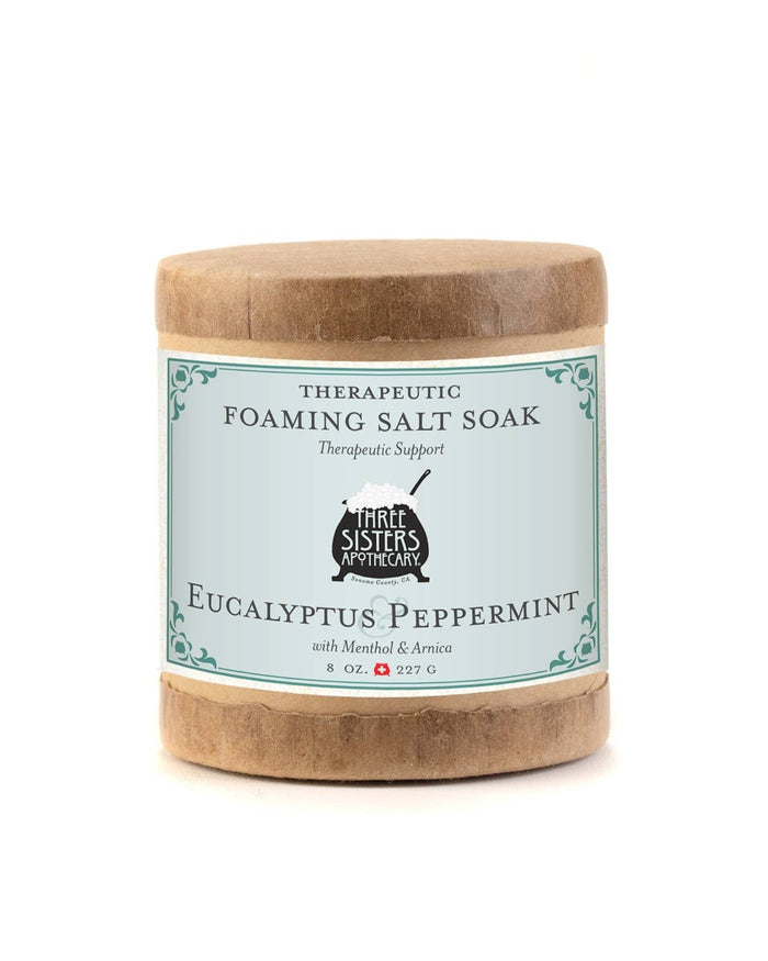 Eucalyptus & Peppermint Foaming Bath Salt Soak