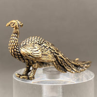 Brass Peahen Decoration