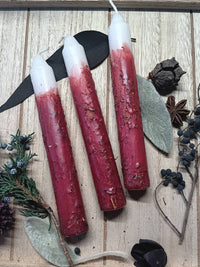 Fire Element Herbal Ritual Candles | Passion, Courage & Transformation