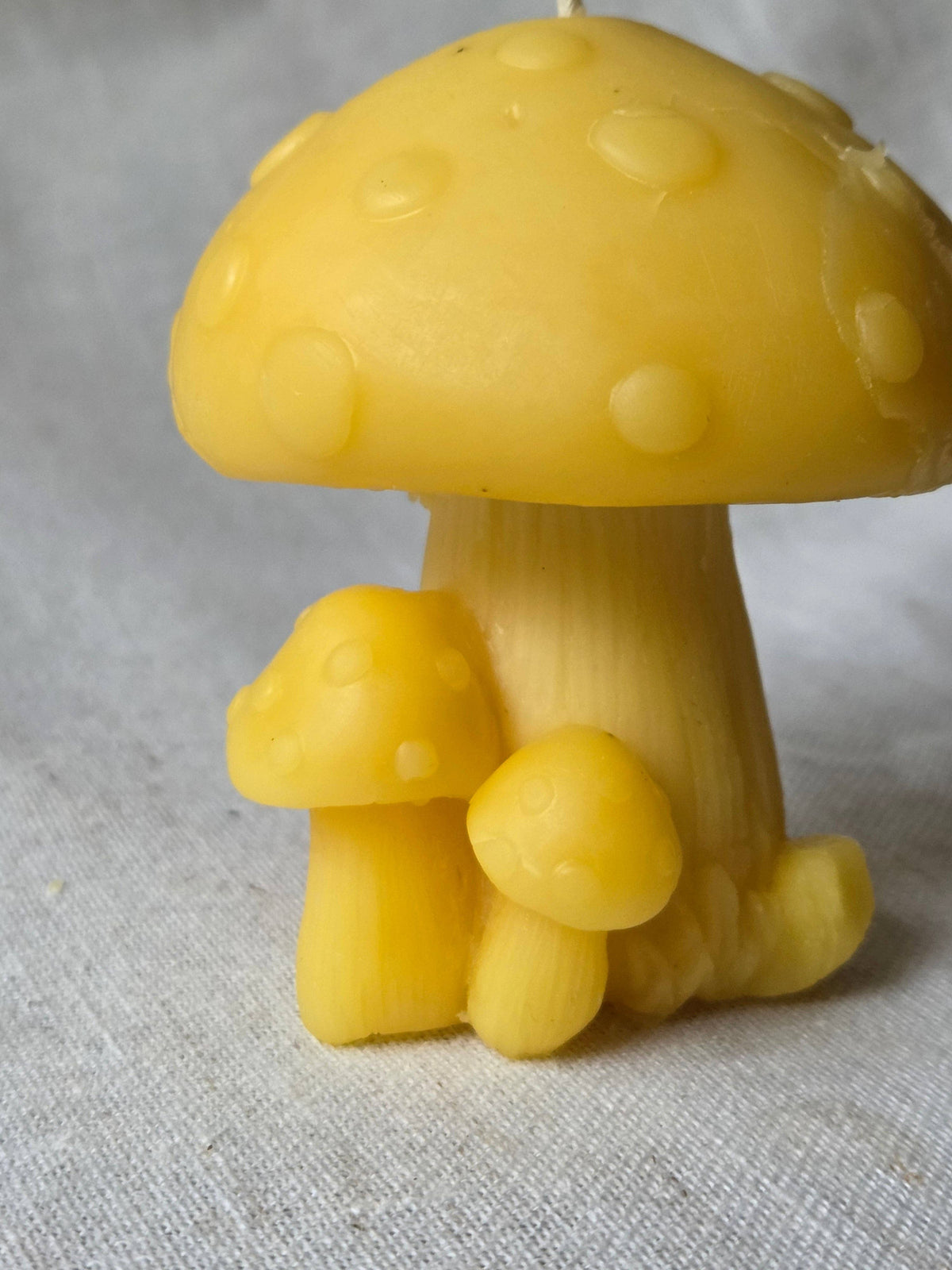 Beeswax Fairytale Mushroom Candle