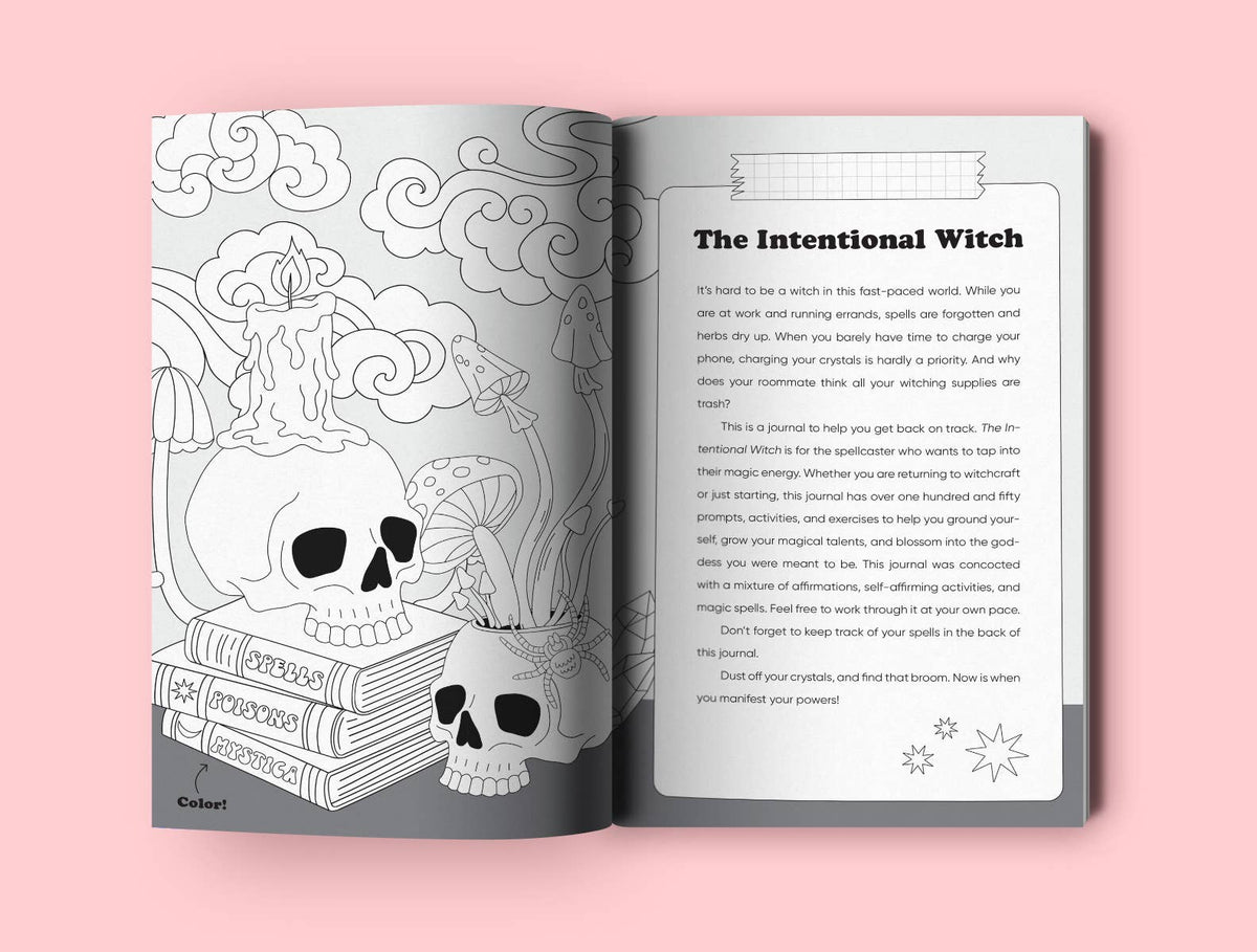 Intentional Witch Guided Journal