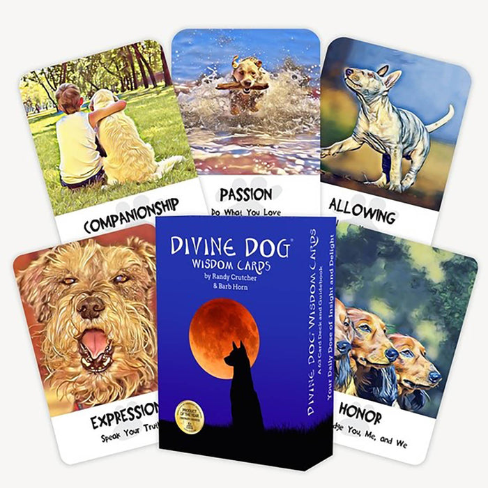 Divine Dog Wisdom Cards by Randy Crutcher & Barb Horn