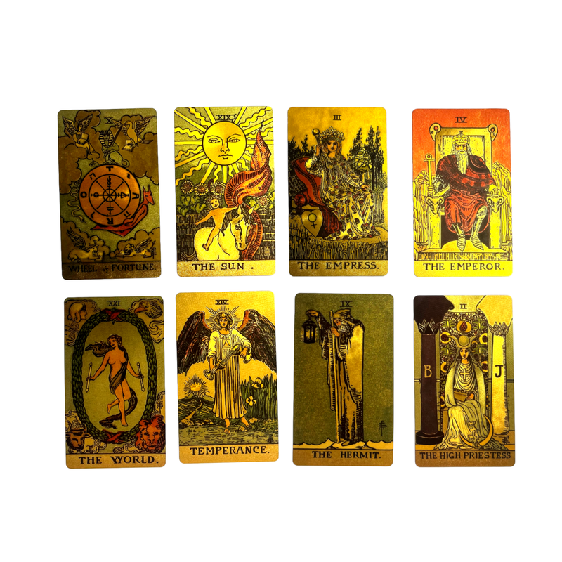 Gold Foil Tarot Deck