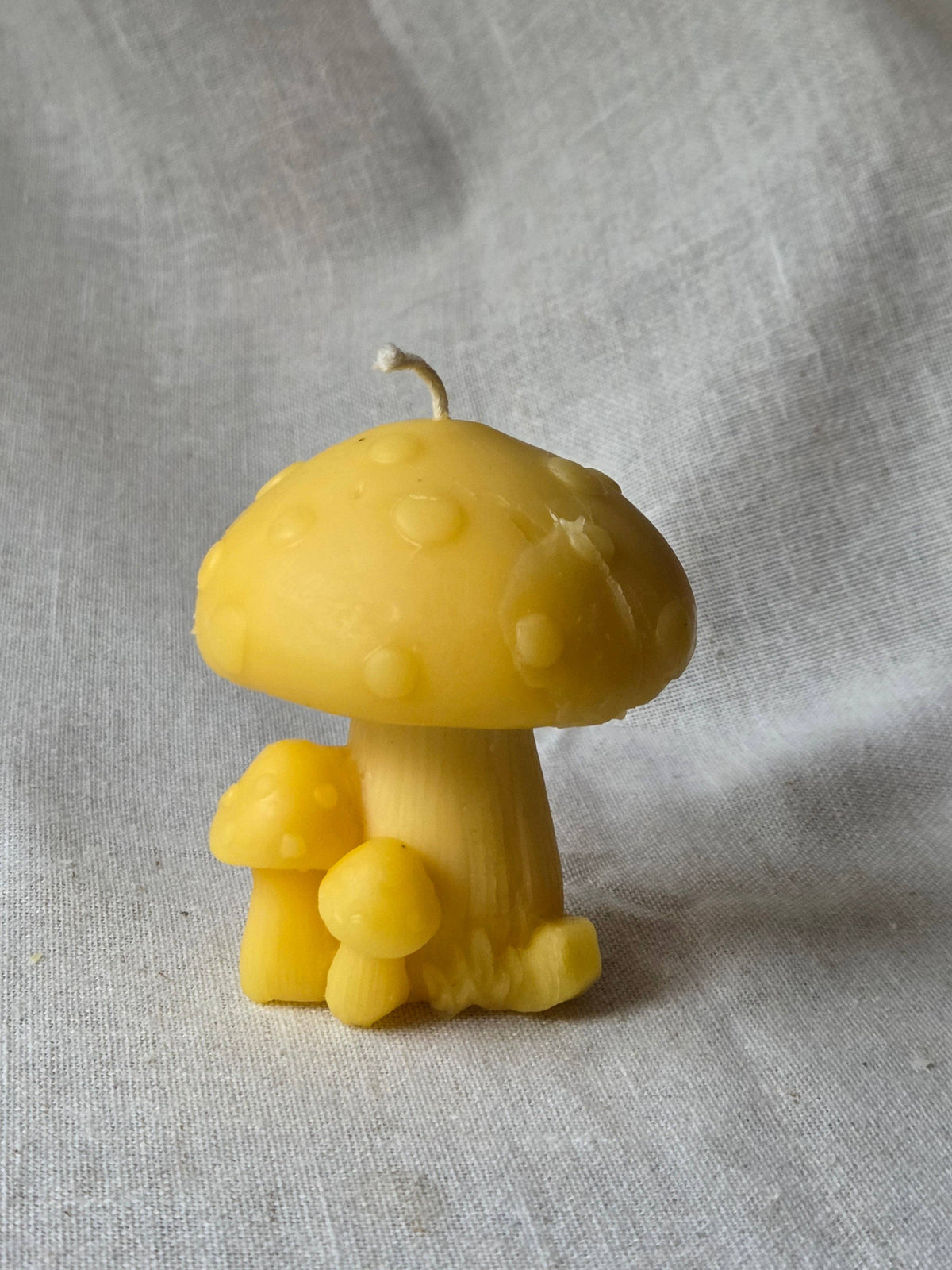 Beeswax Fairytale Mushroom Candle