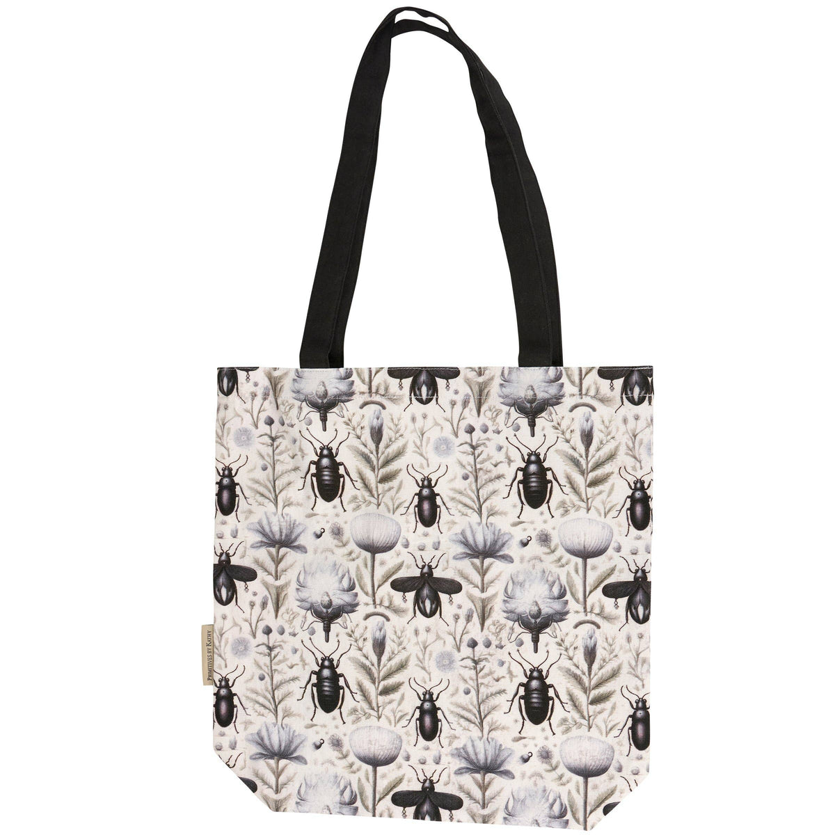 Beetle Botanica Cotton Tote Bag