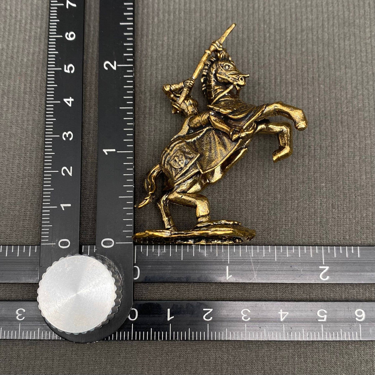Brass Knight Decoration