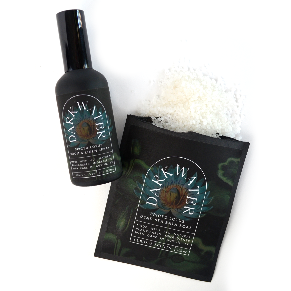 Dark Water Spiced Lotus Bath Salt Soak
