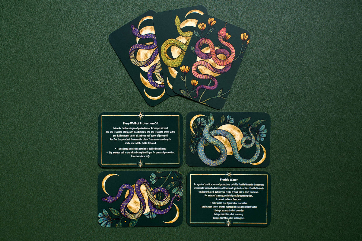 Protection Spells Mini Card Deck by Judika Illes
