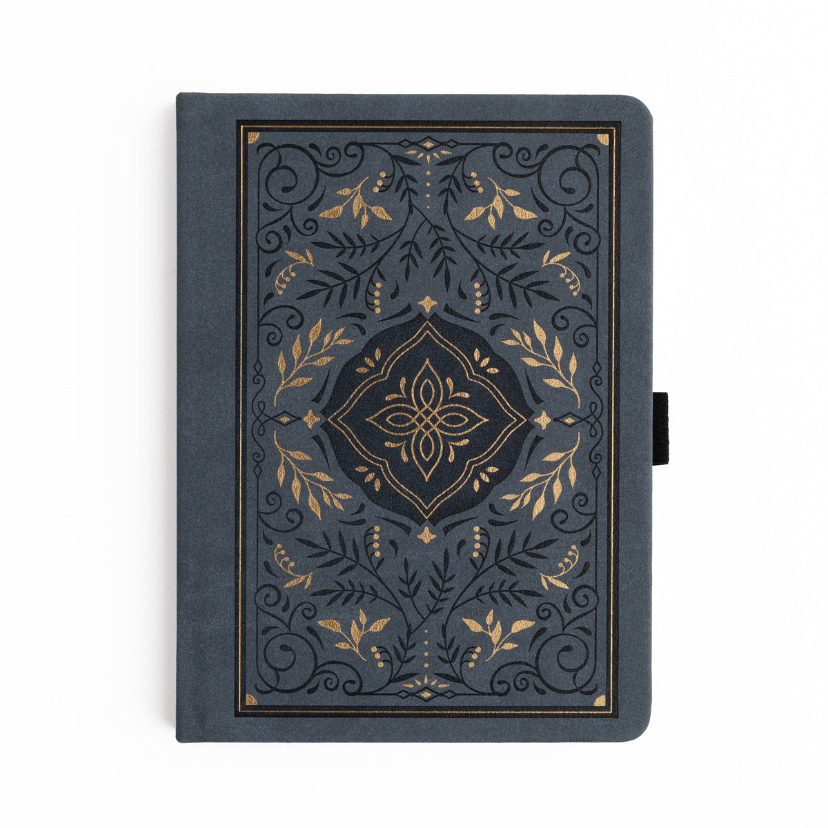 Storybook in Navy Dot Grid Pocket Journal