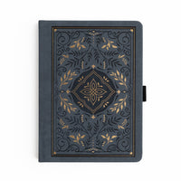 Storybook in Navy Dot Grid Pocket Journal