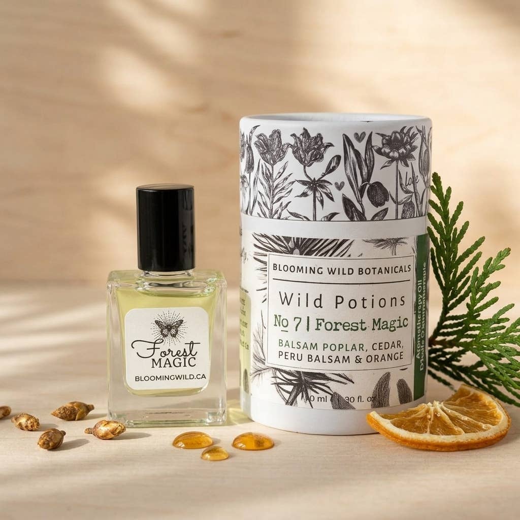Forest Magic Aromatherapy Perfume Oil with Balsam Poplar & Cedar