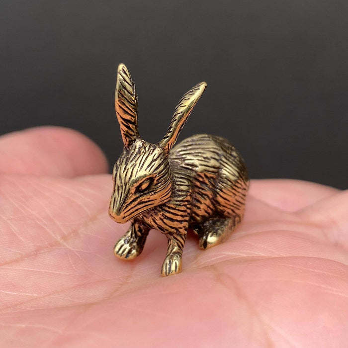 Brass Hare Decoration