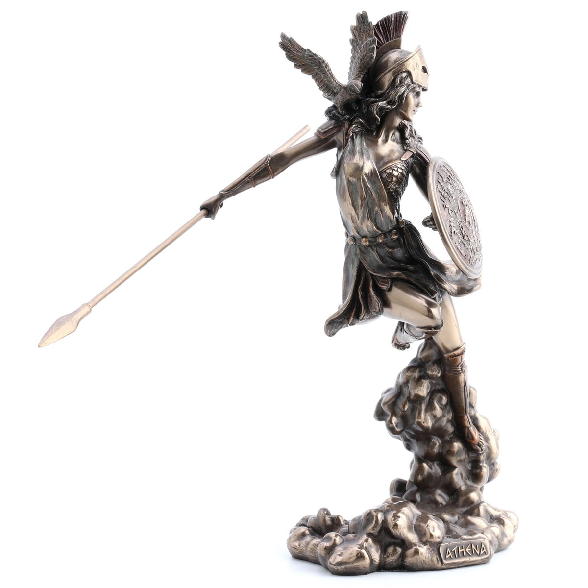 Warrior Athena Cold Cast Bronze Statue