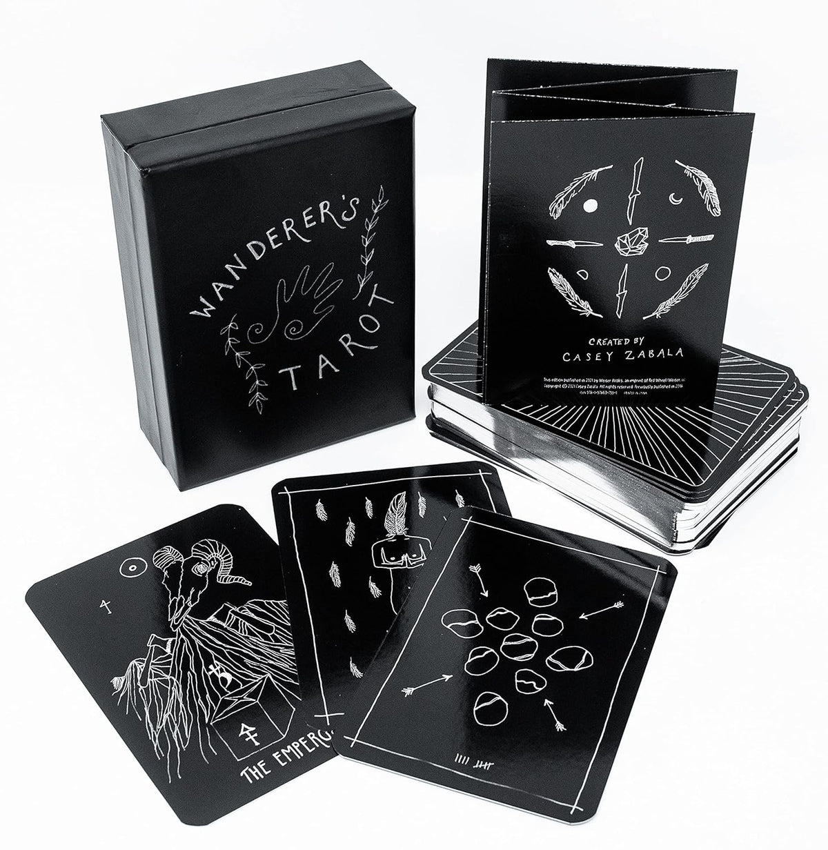 Wanderer's Tarot by Caset Zabala