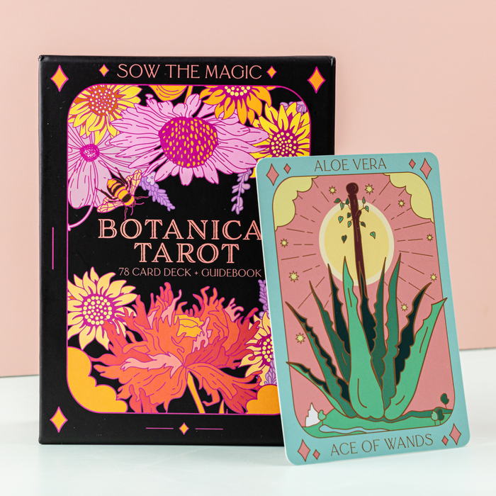 Botanical Tarot Deck + Guidebook (Limited Edition)
